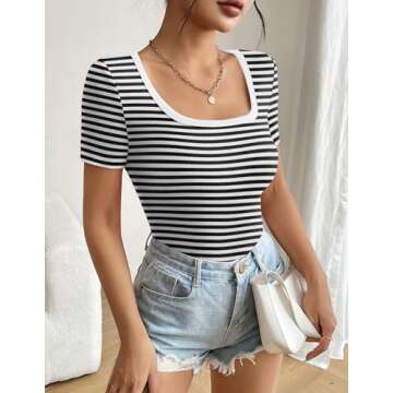 Zeagoo Women's Short Sleeve T Shirts for Summer Style