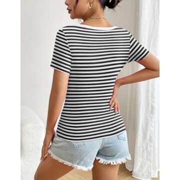 Zeagoo Women's Short Sleeve T Shirts for Summer Style