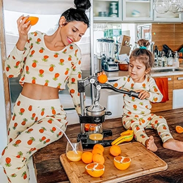 Zulay Kitchen Cast-Iron Citrus Juicer for Easy Juicing