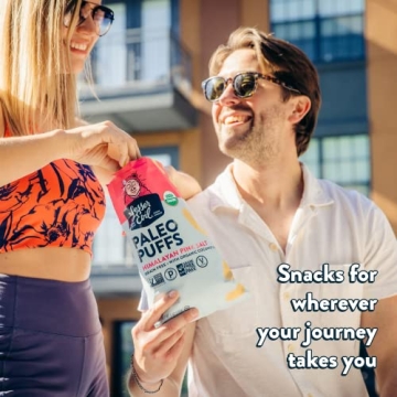 Organic Paleo Puffs with Himalayan Pink Salt - 3 Pack