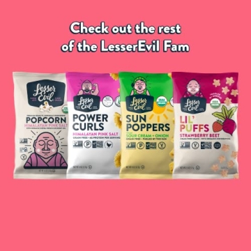 Organic Paleo Puffs with Himalayan Pink Salt - 3 Pack