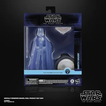 Star Wars Darth Vader 6-Inch Figure with Light-Up Holopuck
