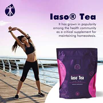 Total Life Changes TLC Sip, Soothe, & Strengthen Kit - NutraBurst Liquid Multivitamin - 32 Servings (16 fl Oz | 470ml) | Raspberry Lemonade Flavor Iaso Instant Tea (25 Sachets)