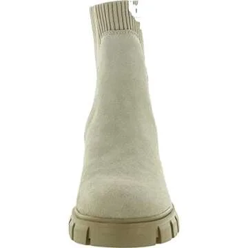 Steve Madden Women's Hayle Ankle Boot, Sand Suede, 9