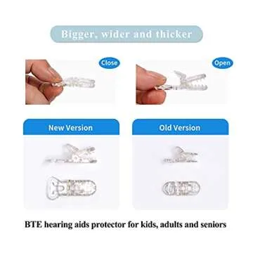 Hearing Aid Clip - Secure Your Hearing Aids with Ease