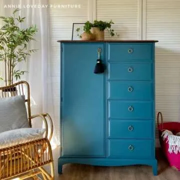 Dixie Belle Chalk Finish Furniture Paint Antebellum Blue