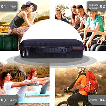 LTGEM EVA Hard Case for Insta360 ONE X3/X2 Action Camera -Travel Protective Carrying Storage Case