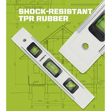 URASISTO 2 Pack Torpedo Level for Accurate Measurements