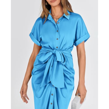 Elegant BTFBM Maxi Shirt Dress for All Occasions