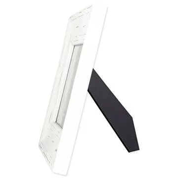 DII Distressed Wooden Picture Frame Collection Rustic Farmhouse Inspired, 5x7, White