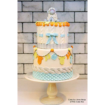 Marvelous Molds Rib Cable Knit Simpress for Baking Fun