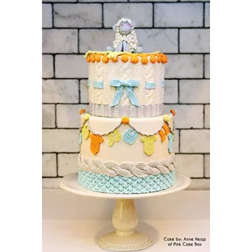 Marvelous Molds Rib Cable Knit Simpress for Baking Fun