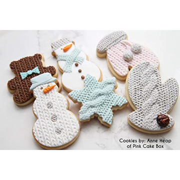 Marvelous Molds Rib Cable Knit Simpress for Baking Fun