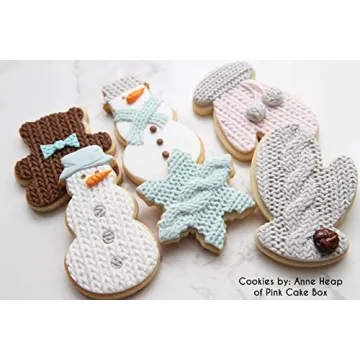 Marvelous Molds Rib Cable Knit Simpress for Baking Fun