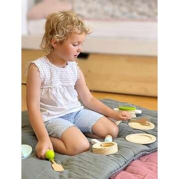 Small Foot Wooden Kitchen Playset for Creative Toddlers