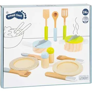 Small Foot Wooden Kitchen Playset for Creative Toddlers
