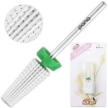 PANA 5 in 1 Carbide Nail Bit for Professional Manicures