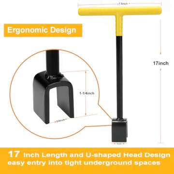 Comfylichi Water Meter Key & Utility Keys - Durable & Versatile