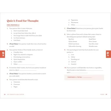 Engaging Couple's Quiz Book for Deeper Connections