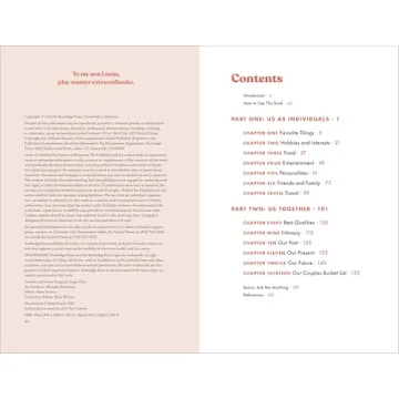 Engaging Couple's Quiz Book for Deeper Connections