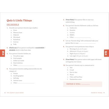 Engaging Couple's Quiz Book for Deeper Connections