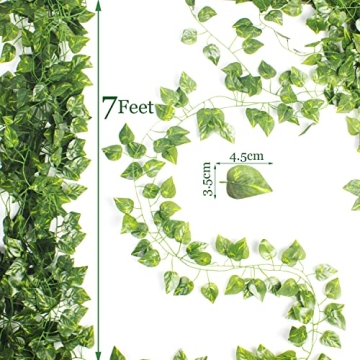 AITISOR 173ft Artificial Ivy Vines for Vibrant Decor