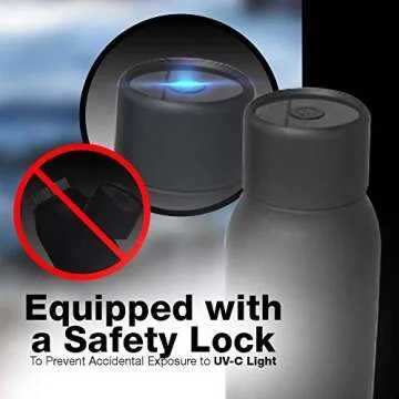 UVBRITE Self-Cleaning & Purifying Water Bottle