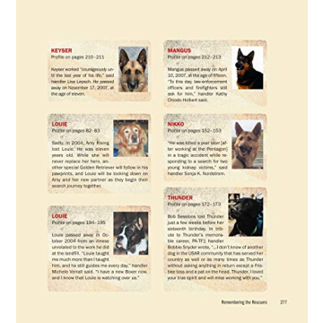 Dog Heroes of September 11th: A Tribute to Search Dogs