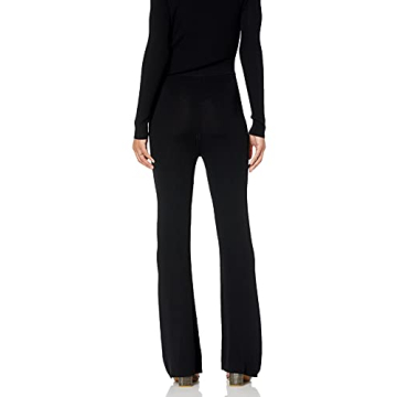 The Drop Women's Ellison Rib Flare Leg Pants for Style & Comfort
