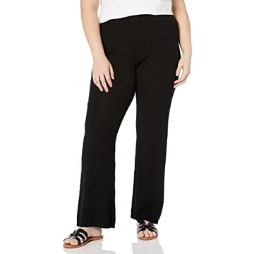 The Drop Women's Ellison Rib Flare Leg Pants for Style & Comfort