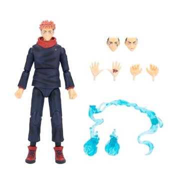 Total Anime Yuji Itadori Action Figure - Fully Articulated Collectible