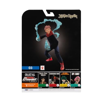 Total Anime Yuji Itadori Action Figure - Fully Articulated Collectible