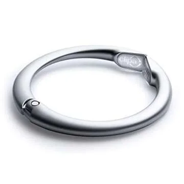 Clipa Bag Hanger – Matte Silver – Stylish & Functional Support for Bags