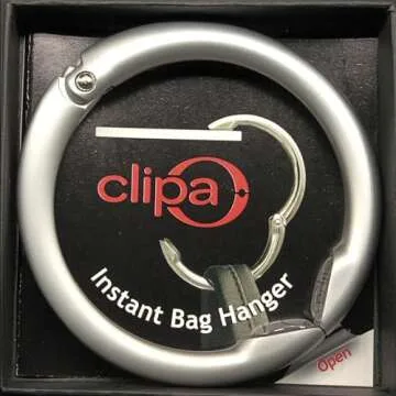 Clipa2 Instant Bag Hanger - Stylish & Functional Accessory