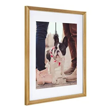 Kate and Laurel Adlynn Gold Frame Set, 14x18, Set of 3