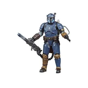 STAR WARS The Black Series Heavy Infantry Mandalorian Toy 6-inch Scale The Mandalorian Collectible Deluxe Action Figure, Kids Ages 4 and Up