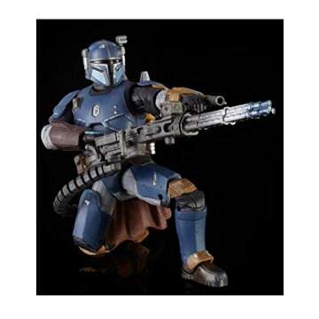 STAR WARS The Black Series Heavy Infantry Mandalorian Toy 6-inch Scale The Mandalorian Collectible Deluxe Action Figure, Kids Ages 4 and Up