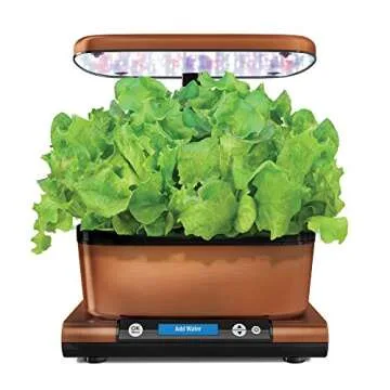 AeroGarden 6 Elite with Gourmet Herb Kit for Home Growing
