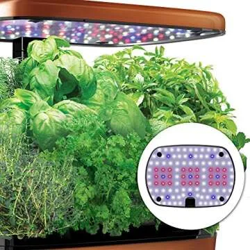 AeroGarden 6 Elite with Gourmet Herb Kit for Home Growing