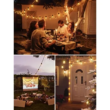 addlon 50FT LED Outdoor String Lights for Any Occasion