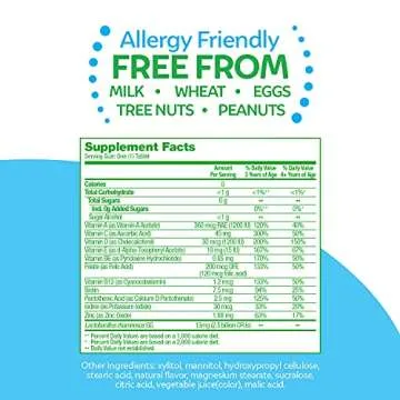 Culturelle Kids Complete Chewable Multivitamin + Probiotic For Kids, Ages 3+, 50 Count, Digestive He...