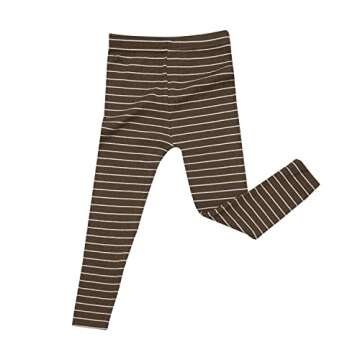 AVAUMA Stripe Pattern Baby Boys Girls Pajama Set Kids Toddler Snug fit Ribbed Sleepwear pjs for Daily Life Style