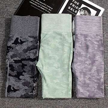 WodoWei Women's Scrunch Butt Lifting Workout Leggings for Women Seamless High Waisted Gym Yoga Pants (W426-black-L)