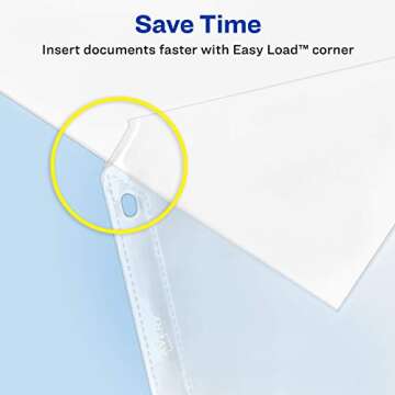 Avery Heavyweight Sheet Protectors - 50 Non-Glare Protectors