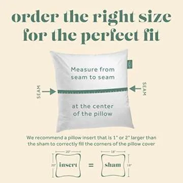 ComfyDown Decorative Throw Pillow Insert, Down and Feather Fill, 100% Cotton Cover, 233 Thread Count...