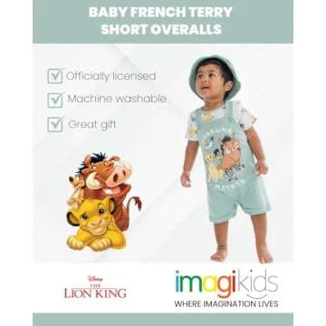 Disney Lion King Baby 3 Piece Outfit - Cute & Comfy