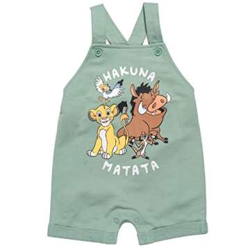 Disney Lion King Baby 3 Piece Outfit - Cute & Comfy