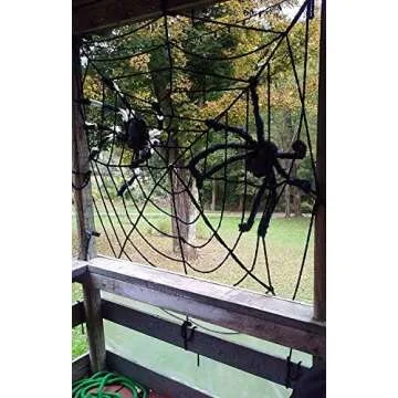 Realistic 35 Inch Halloween Spider for Party Decor