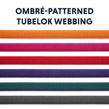 Ruffwear, Front Range Dog Collar, Durable and Comfortable Collar for Everyday Use, Campfire Orange, 14"-20"