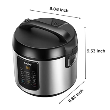 COMFEE 6-in-1 Compact Rice Cooker, 2 QT